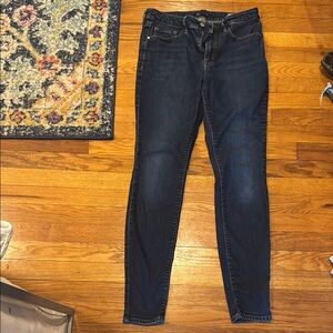 Athleta Blue Skinny Jeans Classic Fit